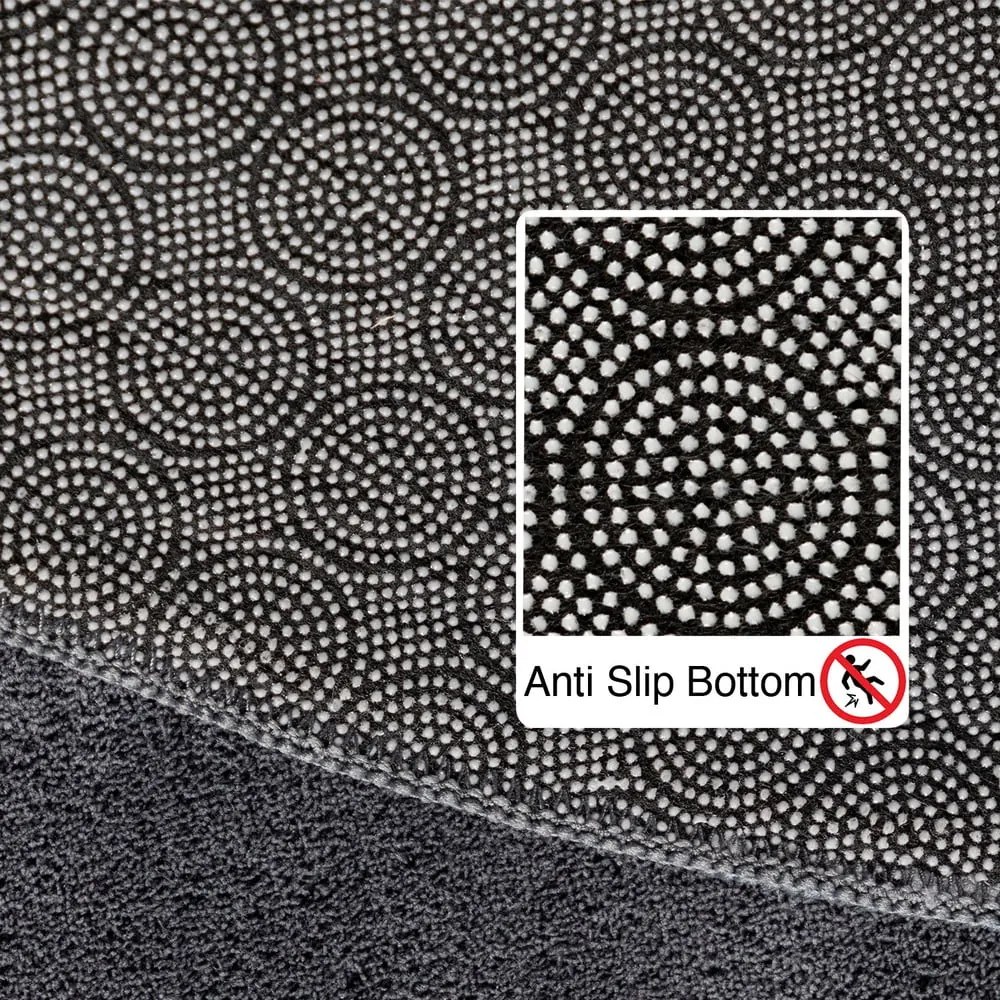 Сив кръгъл килим подходящ за пране ø 160 cm Sky – Ayyildiz Carpets