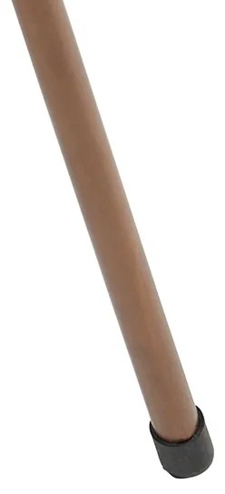 Модерна подова лампа триножник мед - Redo