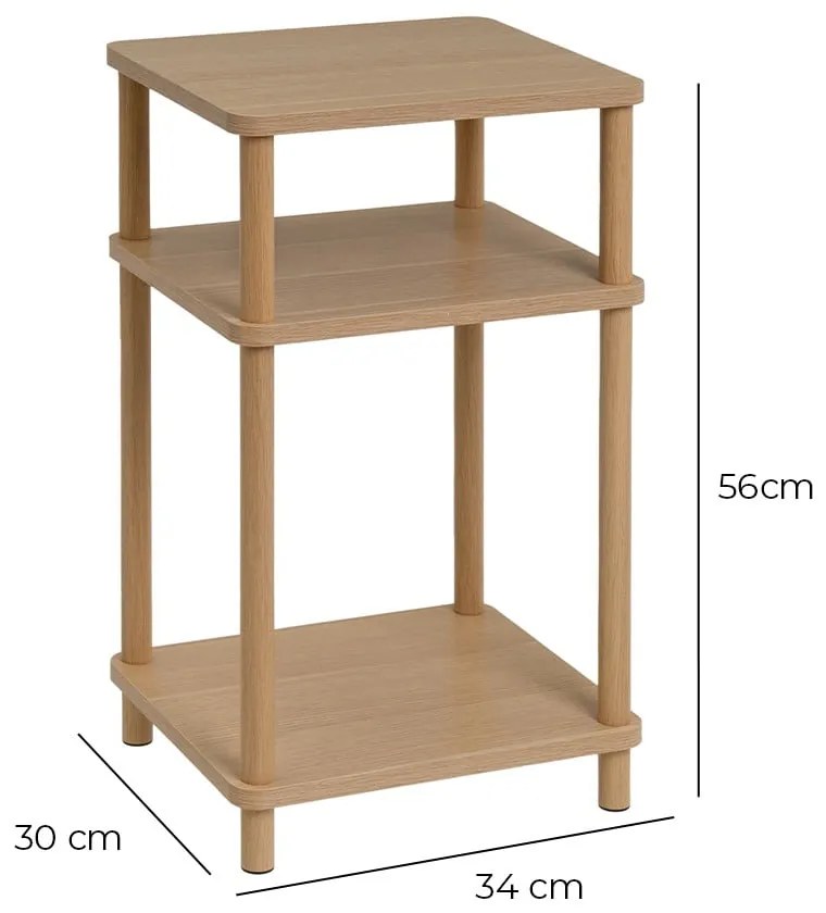 Странична масичка 30x34 cm Gaia – Casa Selección