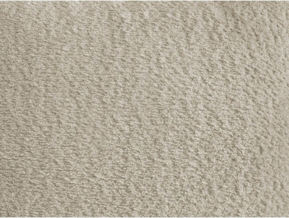 Бежова табуретка от прежда с примки от букле Azra – Bobochic Paris