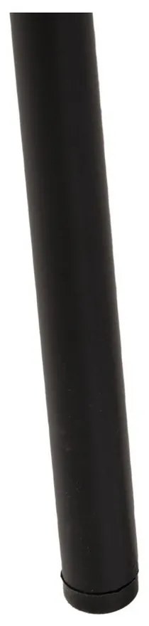 Бели и черни трапезни столове в комплект от 4 броя Cleo - Ixia