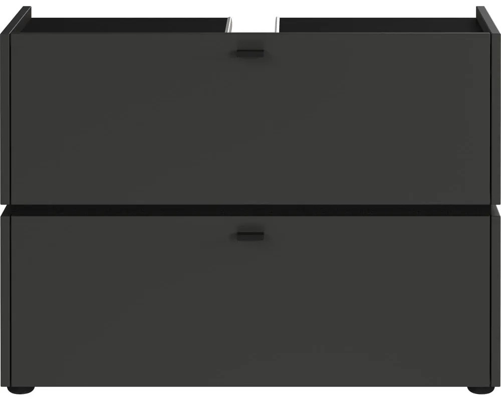 Антрацитен шкаф за мивка 80x59 cm Modesto - Germania