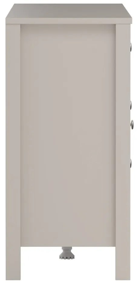 Сиво-бежов скрин 152x80x38 cm Madrid – Tvilum