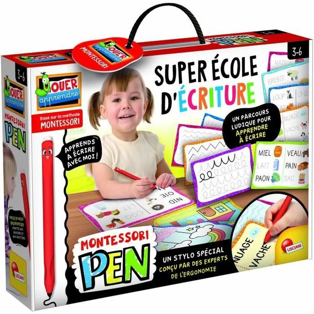 Образователна Игра Lisciani Giochi Super École D´Ecriture (FR)