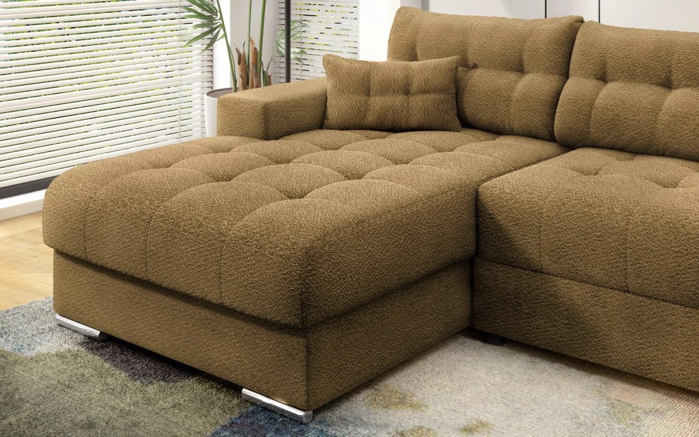 Разтегателен ъглов диван Сандер