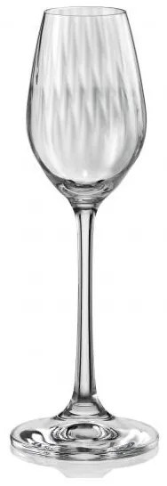 Crystalex - Стъклена чаша за ликьор / аператив 60мл WATERFALL (40729) (CX88)