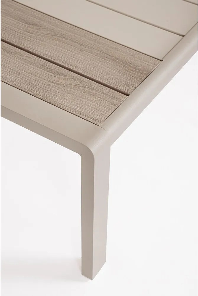 Бежов алуминиев градински комплект за отдих за 5 Elna – Bizzotto