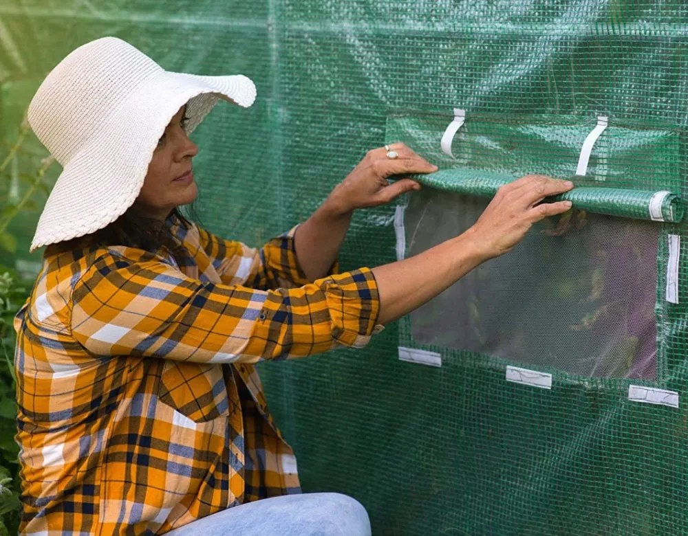 Голяма градинска оранжерия 3х6 м