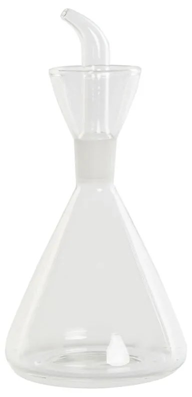 Солница DKD Home Decor Прозрачен Боросиликатно Стъкло 250 ml 9 x 9 x 18 cm