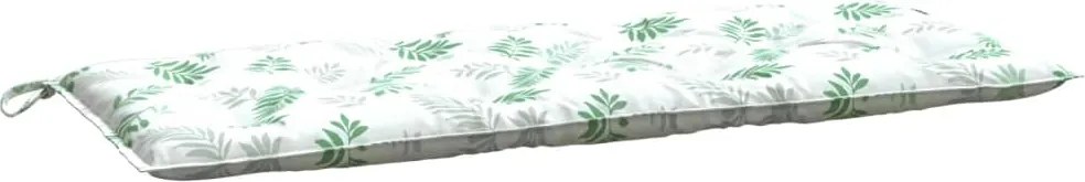 Възглавници за градински пейки 2 бр на листа 120x50x7 см плат Kirsty