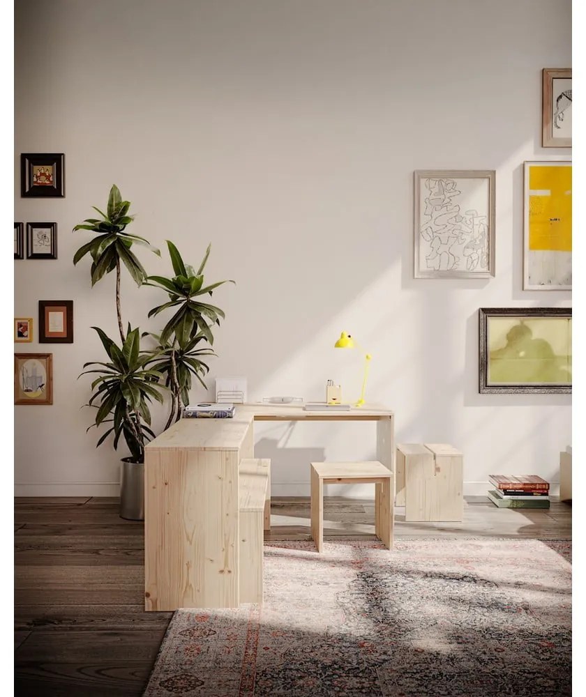 Трапезна маса от масивен бор 79x124 cm Join-In – Karup Design