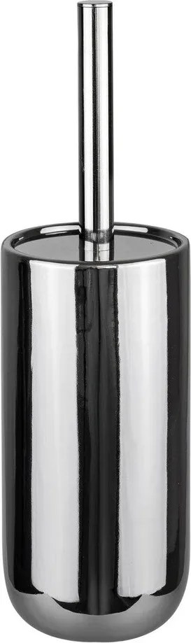 Керамична четка за тоалетна в сребрист цвят Lotus – Mette Ditmer Denmark