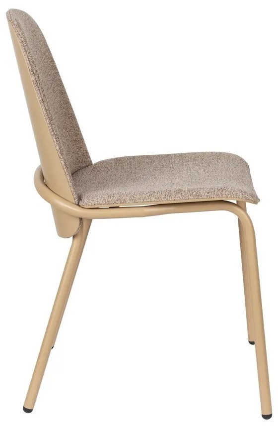Бежови трапезни столове в комплект от 2 броя Clip - Zuiver