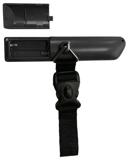 Дигитален кантар за багаж SAPIR SP 1652 A, До 50 кг, LCD дисплей, Черен