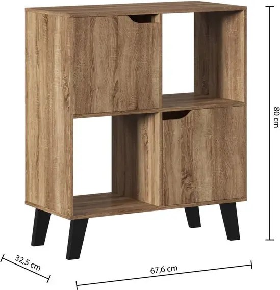 Рафт 5five Mix'n Modul Natural Ceda, 4 отделения