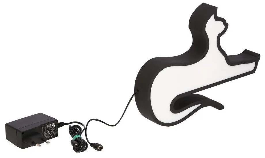 Черна бебешка лампа Cat - Candellux Lighting