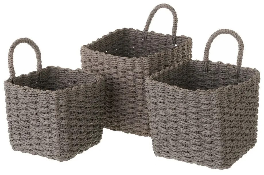 Кошници за хартия в комплект от 3 - Casa Selección