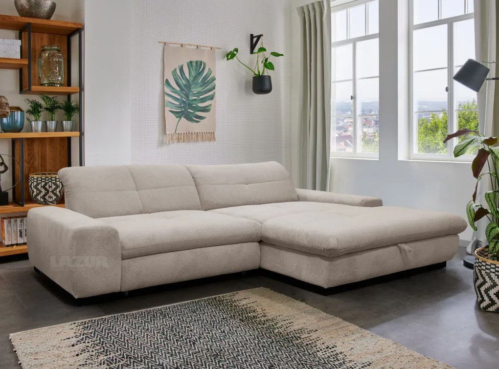 Ъглов диван Алина с функция сън