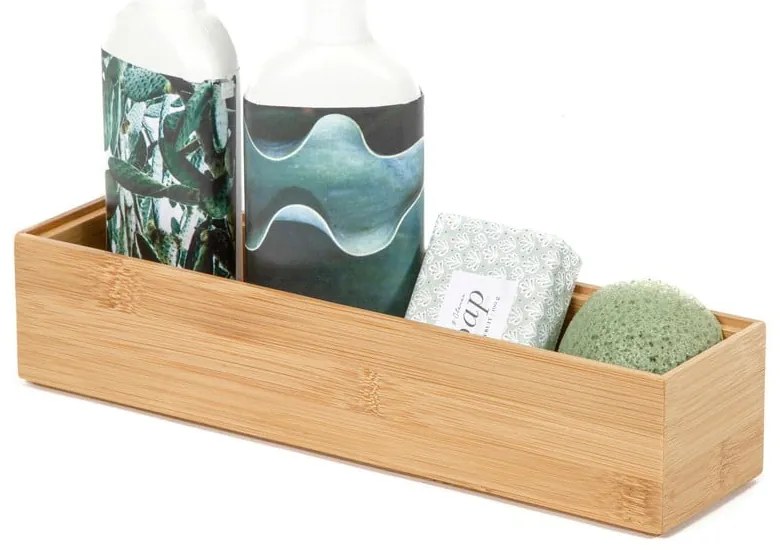 Бамбуков органайзер Woody, 30 x 7,5 x 6,35 cm - Compactor