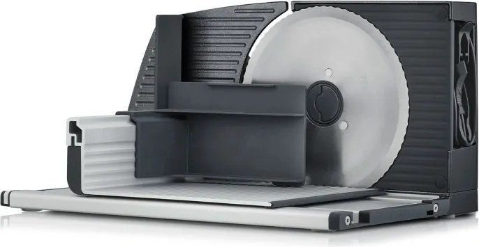 Уред за рязане - слайсер Graef MYtiny MT1006EU, 170W, 17 см, 0-15 мм, Детска защита, Сгъваем, Антрацит