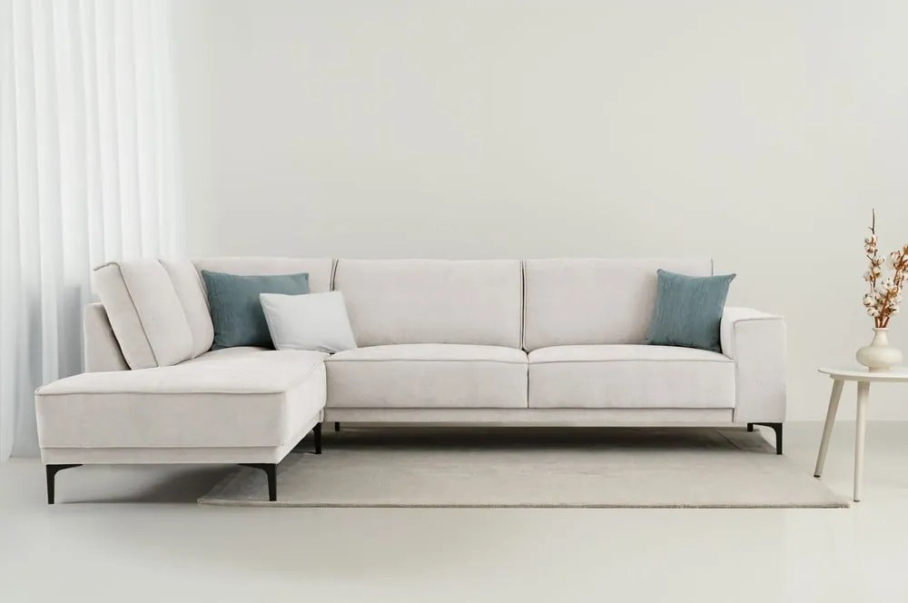 Кремав ъглов диван (ляв ъгъл) Copenhagen – Scandic