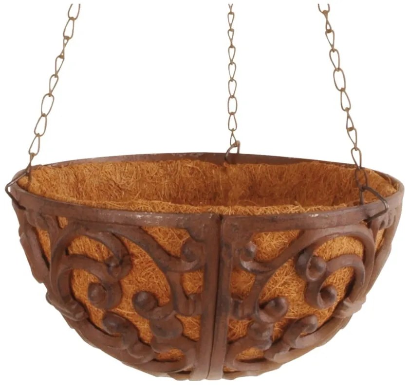 Метална висяща и стенна саксия за цветя ø 26 cm – Esschert Design