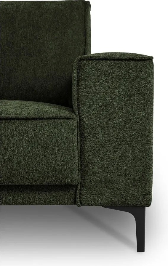 Зелен шенилов ъглов диван (ляв ъгъл) Copenhagen – Scandic