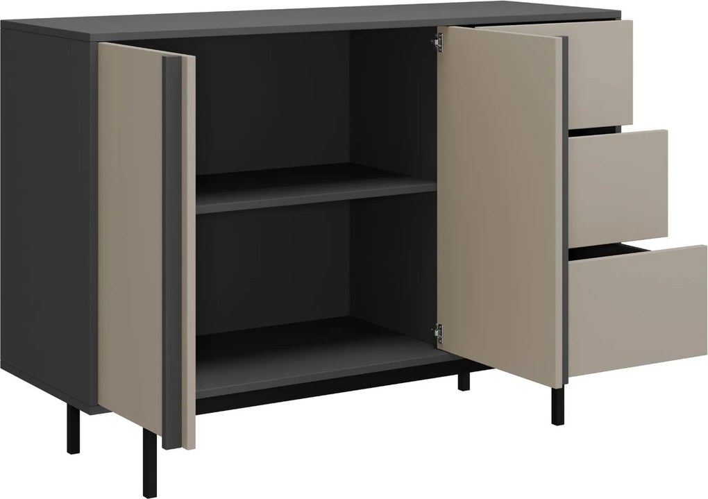 Бюфет Alsy Reg II-Тъмносив