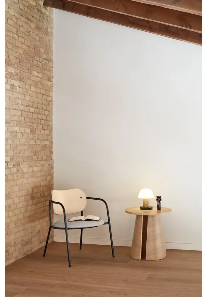 Светлосив трапезен стол в декор от пепел Eclipse - Teulat