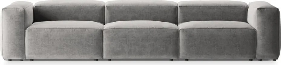 Светлосив диван 364 cm Bergamo – Cosmopolitan Design