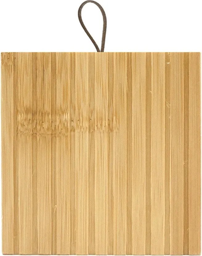 Бамбуков органайзер за баня за памучни тампони в естествен цвят Hanoi – douceur d'intérieur