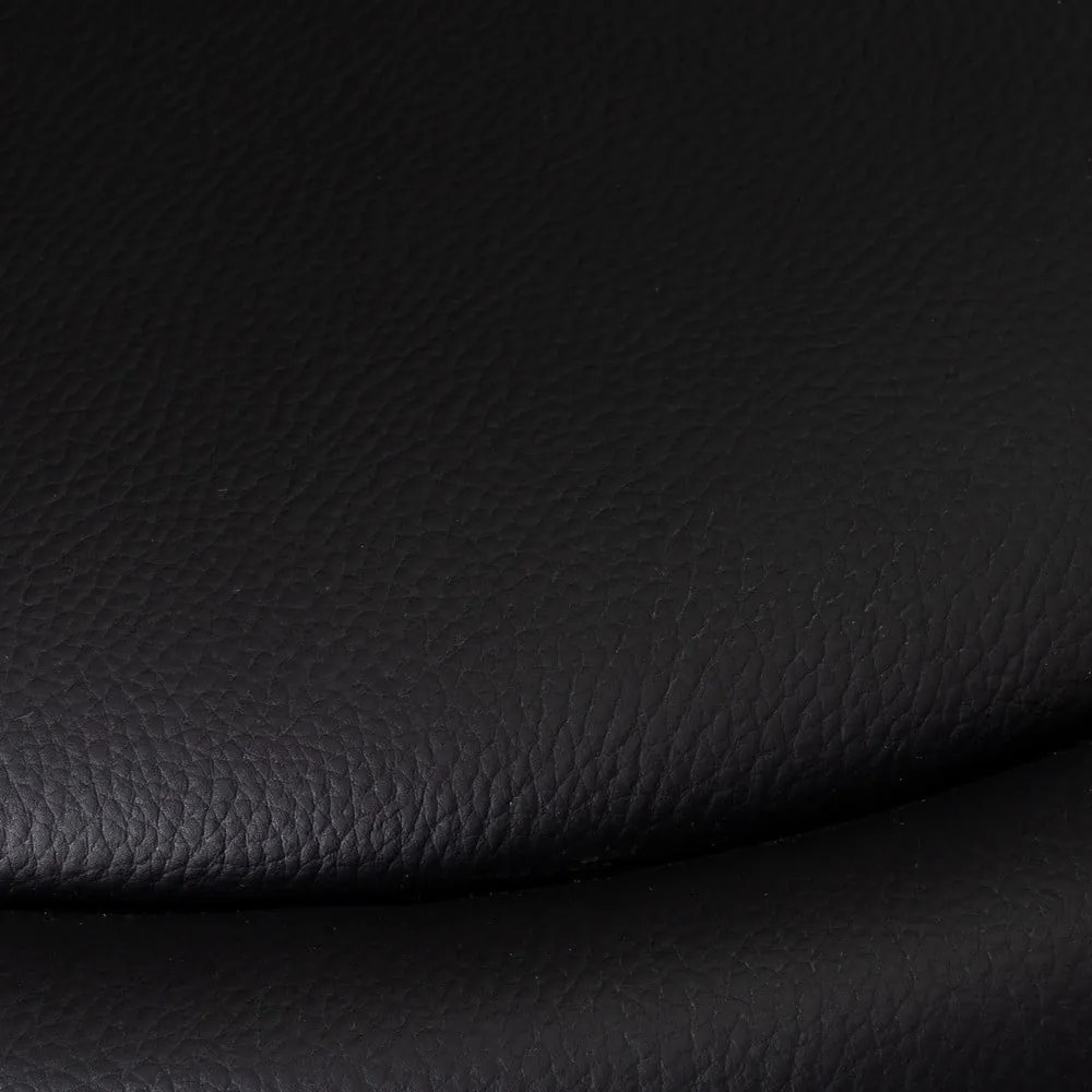 Черни бар столове в комплект от 2 бр. с регулируема височина от имитация на кожа (височина на седалката 72 cm) – Casa Selección