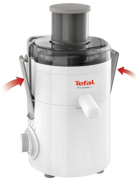 Сокоизстисквачка Tefal ZE370138, 350W, 2 скорости, Функция Пулс, Пулп 950 мл, Бял