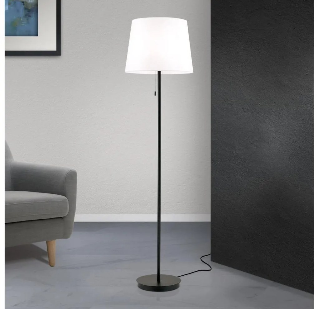 Orion Димируем 12-1186/1 - Лампион LUDWIG 1xE27/40W/230V бял/черен