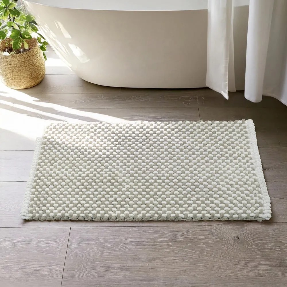 Бежов текстилен килим за баня 50x80 cm Covelo – Wenko