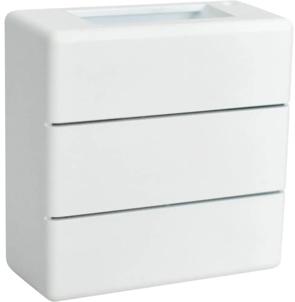 Immax 08521L - LED външно стенно осветително тяло LUXLINE 6W/230V 3000K IP54 бяло