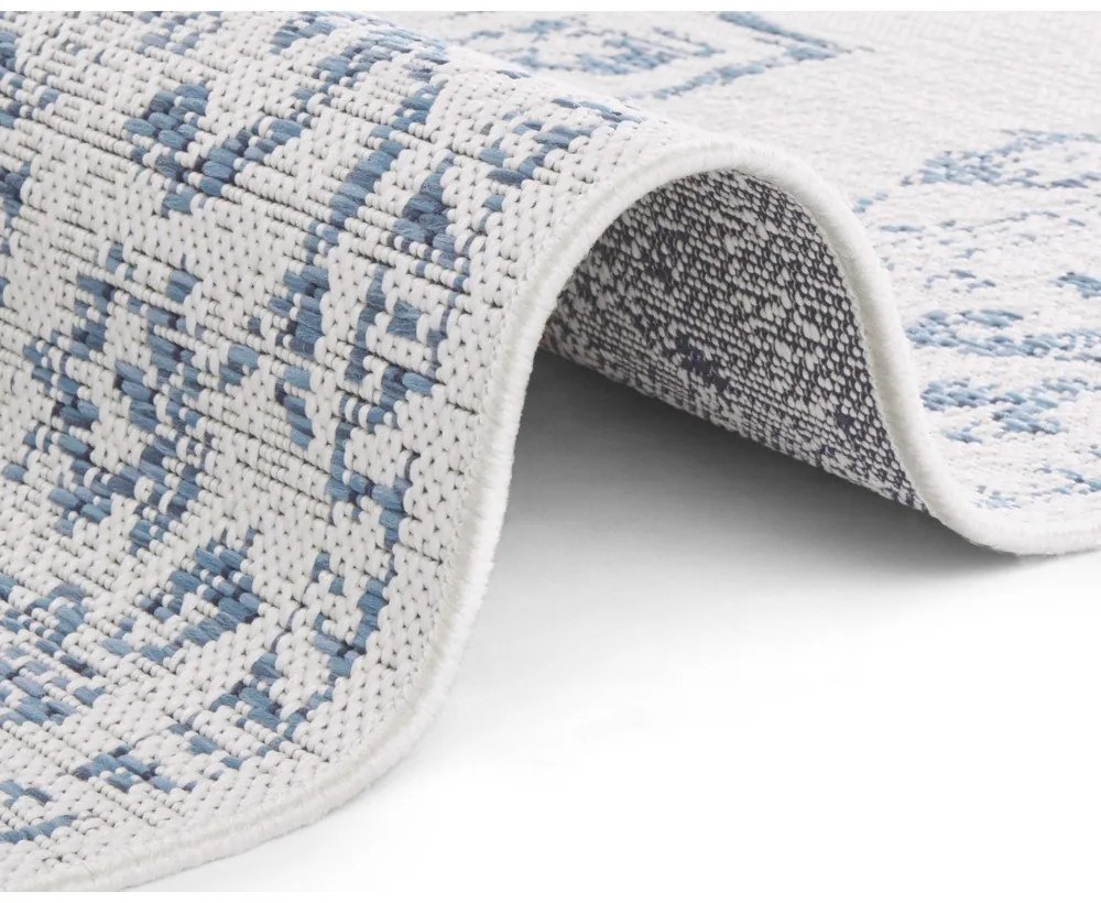 Синьо-кремав килим на открито , 160 x 230 cm Tilos - NORTHRUGS