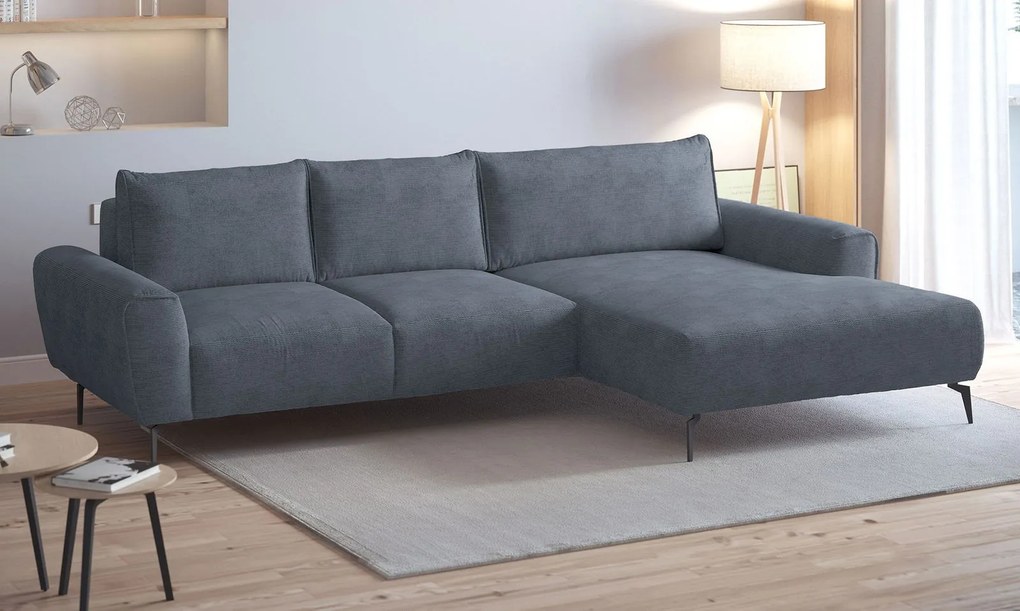 Ъглов диван Санур-сив-десен