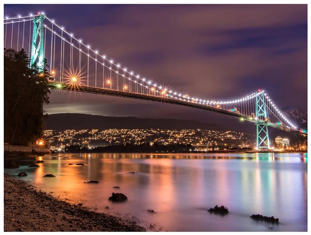 тапет - Lions Gate Bridge - Ванкувър (Канада) 250x193