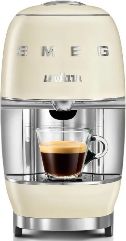 Еспресо машина за капсули SMEG Lavazza A Modo Mio LM200, 1250 W, 10 bar, 0.9 л, Бързо загряване, Крема