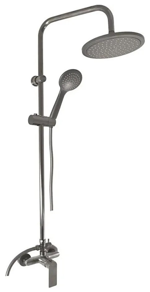RAV Slezák NL182.5/7MGK - Комплект за душ със смесител NIL в четкано сиво покритие