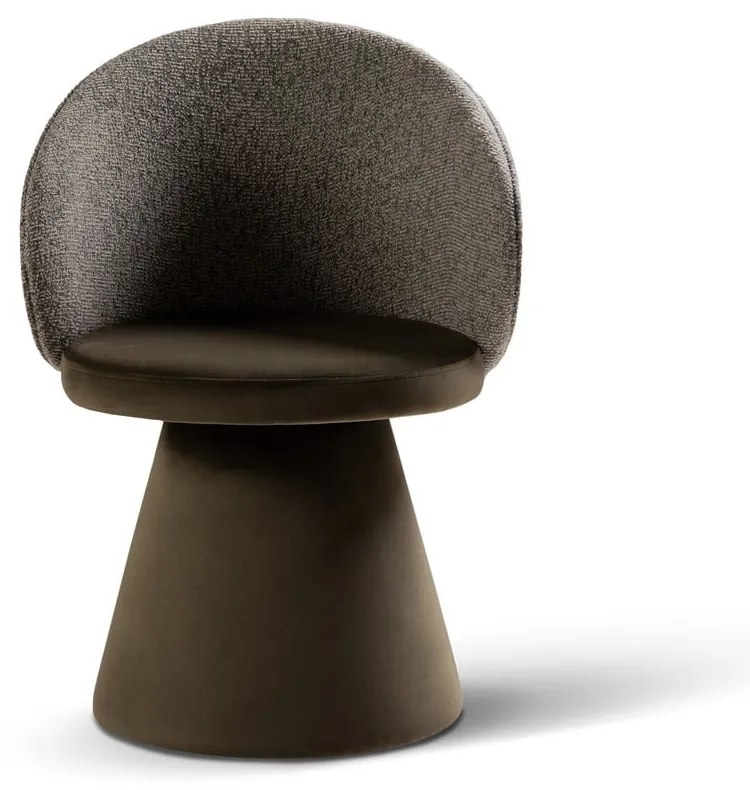 Тъмнозелено кадифено кресло Inez – Micadoni