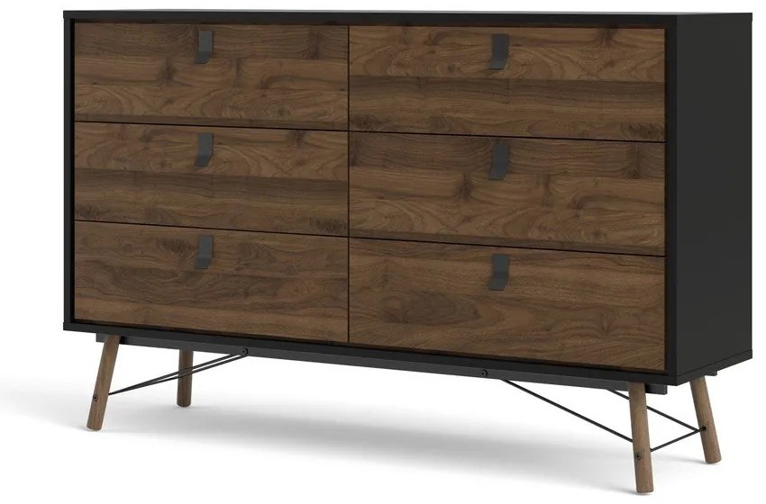 Тъмнокафяв скрин , 150 x 95 cm Ry - Tvilum