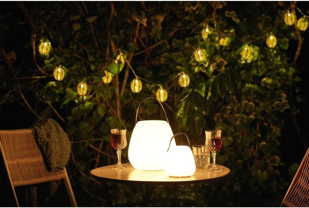 LED преносимо външно осветително тяло с USB ø 13 cm Derry – House Nordic