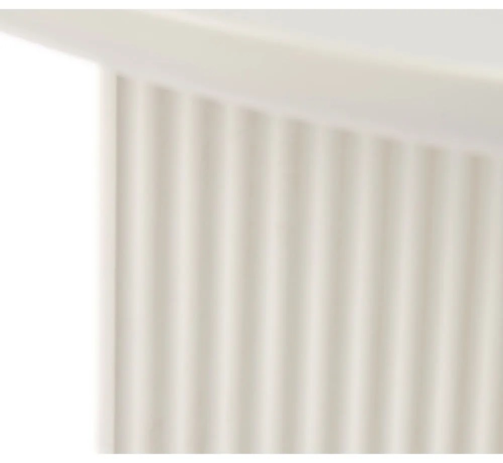 Светлосива кръгла масичка за кафе ø 80 cm Palma – Unique Furniture