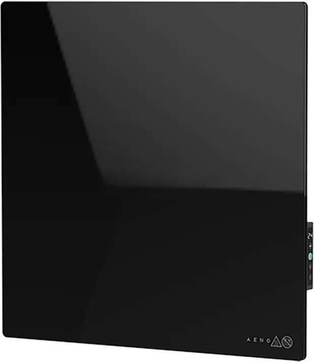 Електрически инфрачервен конвектор AENO AGH0012S, 500W, 12 м2, LED, Мобилно управление, Wi-Fi, Сензори за наклон и падане, IP24, Черен