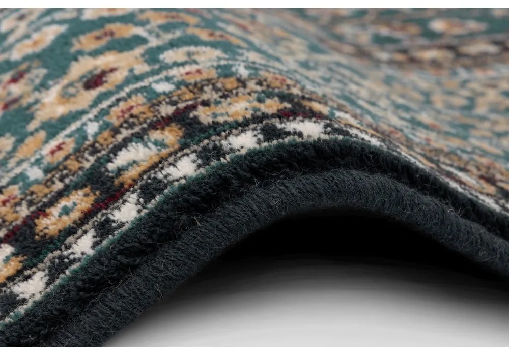 Зелен вълнен килим 160x240 cm Charlotte - Agnella