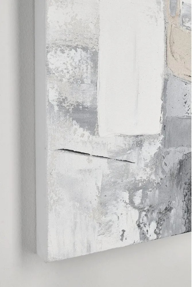 Печатна/с ръчно рисувани елементи върху платно картина 80x80 cm Crown – Bizzotto