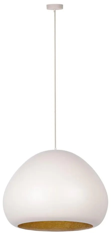 Полилей LAVA на кабел 1xE27/15W/230V крем/злато