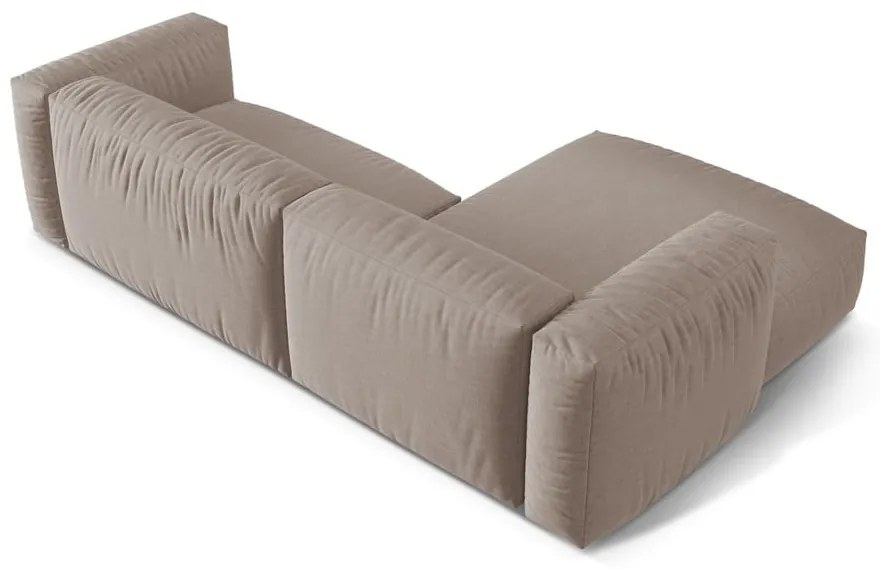 Бежов модулен ъглов диван (ляв ъгъл) Martina – Micadoni Home